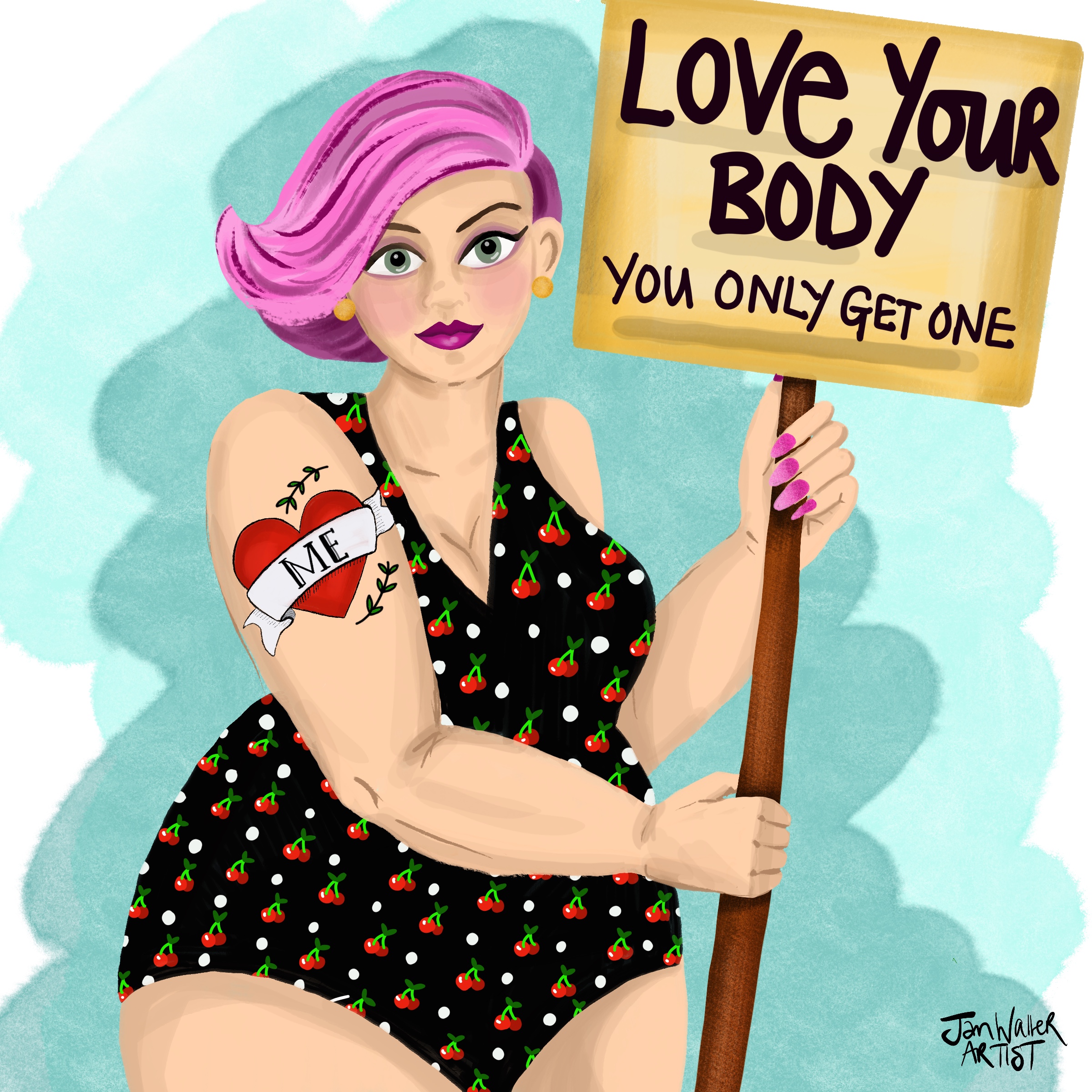 Body Positivity Illustration